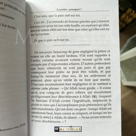 La prière pourquoi Edition Tawbah I Maktaba Al Ikhlas