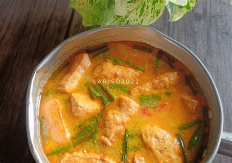 Resep Gulai Udang Kacang Panjang Khas Dumai Riau Oleh Resintaw Cookpad