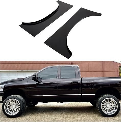 Ecotric Panel Bed Rear Upper Wheel Arch Repair Pair Set For 2002 2009 Dodge Ram 1500 And 2002 2008