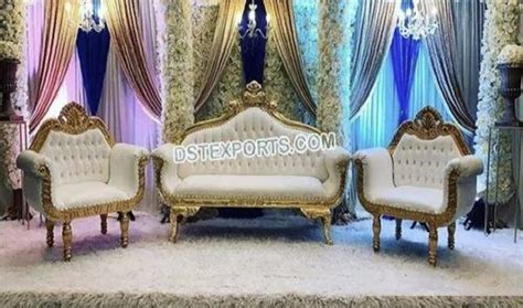 Golden Wedding Stage Sofa Set At Rs In Saharanpur Id