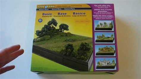 Woodland Scenics Scene A Rama Basic Diorama Kit Product Overview Youtube