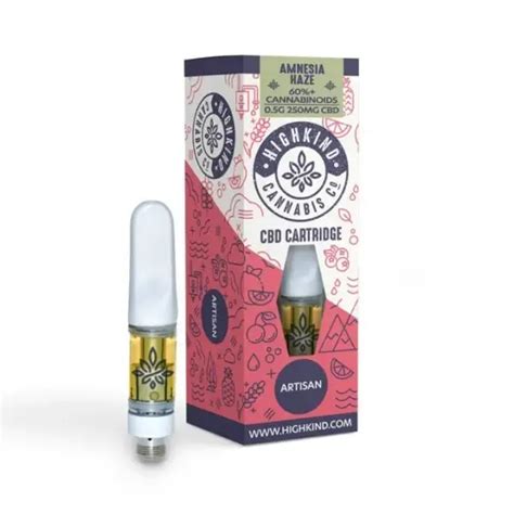 Cbd Vape Cartridge Amnesia Haze By High Kind