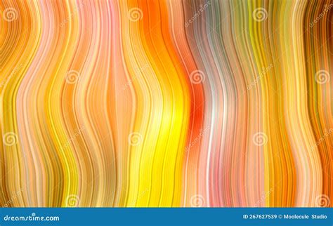 Dynamic Color Series Artistic Abstraction With Colorful Wavy Lines Creative Multi Colored Wave