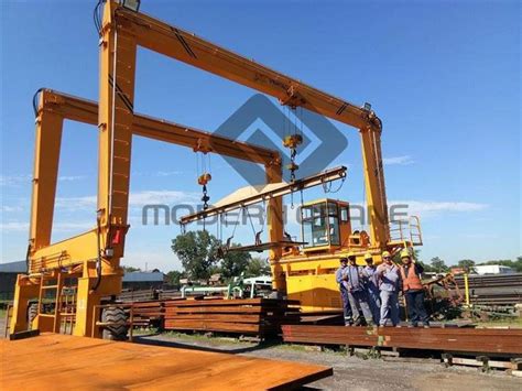 China Rubber Tyred Gantry Crane Factory Modern Heavy Industry