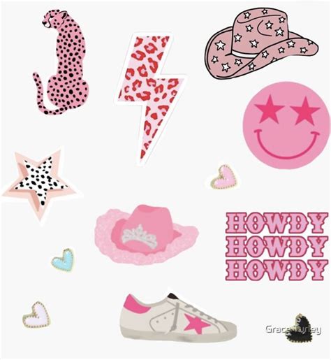 Mini Preppy Patternsticker Pack Sticker By Gracies Gold Preppy