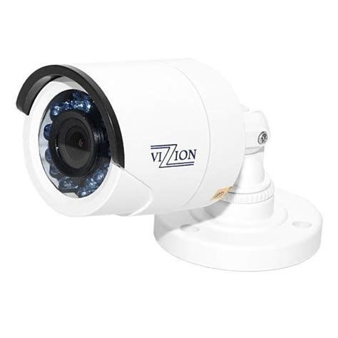 Câmera Cctv Vizzion Vz bc0t ir 3 6mm Hdtv Infravermelho Branco em