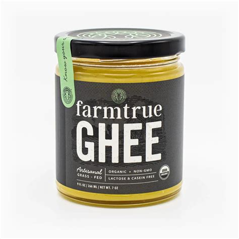 Organic Grass-Fed Ghee – Traditional – Farmtrue