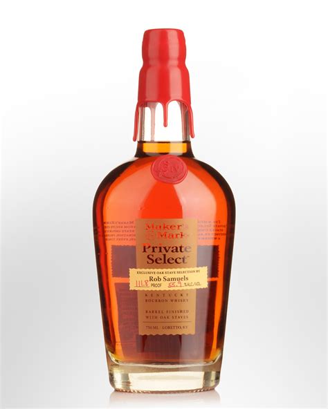 Makers Mark Private Select Cask Strength Bourbon Whisky Ml Rob