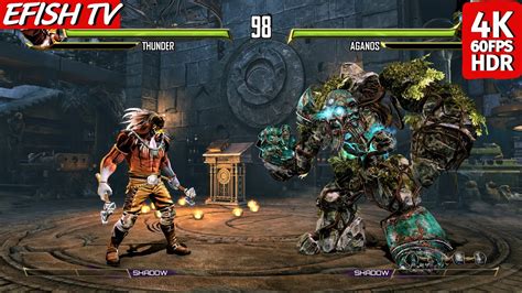 Thunder Vs Aganos Very Hard Killer Instinct K Fps Youtube