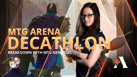 MTG Arena Decathlon Breakdown MTG Nerd Girl MTG Arena YouTube