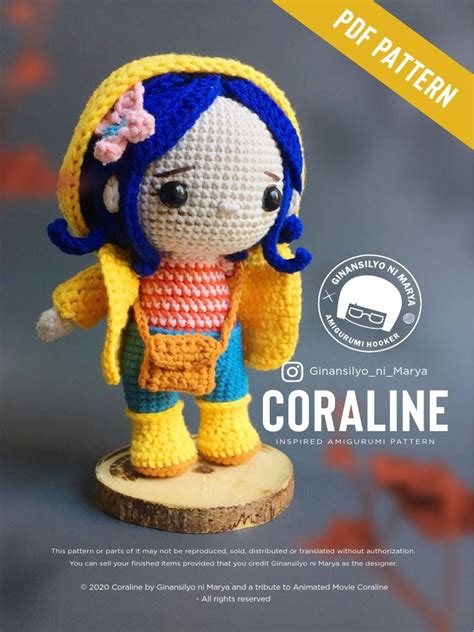 Coraline pdf crochet handicrafts – Artofit