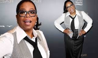 Oprah Winfrey Shows Off 40lbs Weight Loss Daily Mail Online