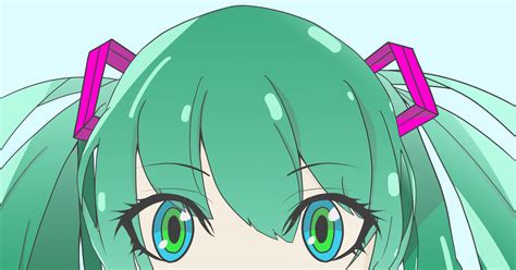 初音ミク 初音ミク たたんぽのイラスト Pixiv