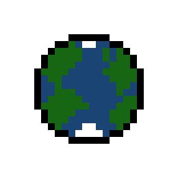 Planet Earth Pixel Art Maker