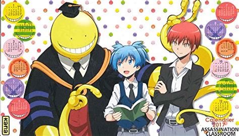 CALENDRIER ASSASSINATION CLASSROOM 2017 by Yūsei Matsui Goodreads