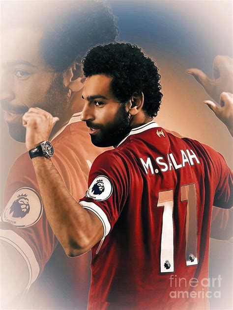 Mohamed Salah Art Digital Art By Mgs Odong Pixels