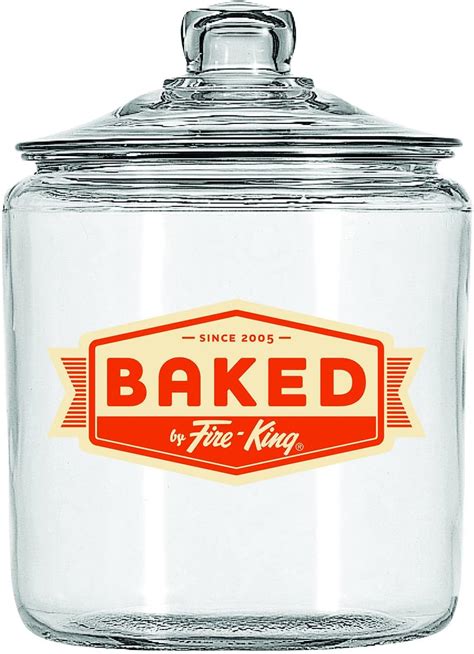 Amazon ANCHOR HOCKING Heritage Hill Jar 1 EA Home Kitchen