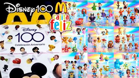 Cajita Feliz Mcdonalds A Os De Disney Octubre Muchos Personajes De