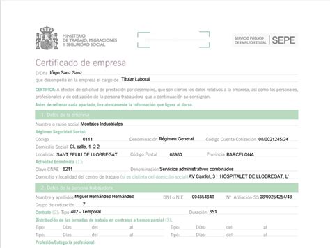 Descarga Gratis El Modelo De Certificado De Empresa Para Verificar Las