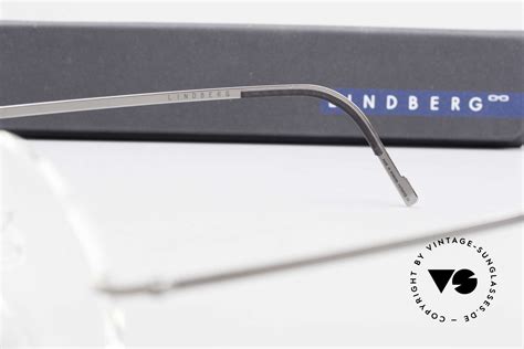 Glasses Lindberg 2333 Spirit Titan Round Rimless Titanium Frame