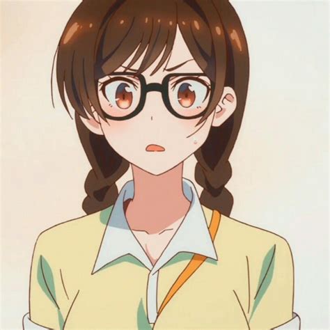 Mizuhara Chizuru Kanojo Okarishimasu Anime Icons Symbols Cartoon