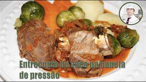 Entrecosto De Vaca Na Panela De Pressão Beef Ribs In The Pressure