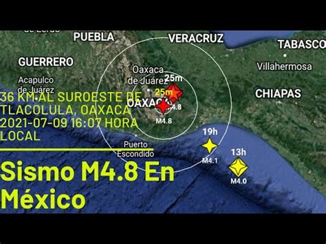 Animacion Ondas S Smicas Durante El Sismo M En M Xico Youtube