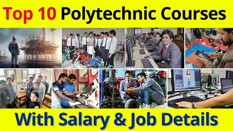 Top 10 Polytechnic Courses With Salary Best High Salary Polytechnic