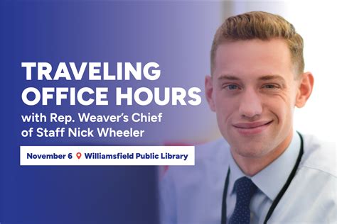 Reminder Traveling Office Hours In Williamsfield Tomorrow Travis
