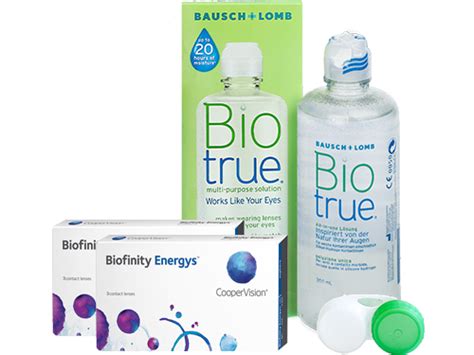 Pack Biofinity Energys Biotrue Poupe até 50