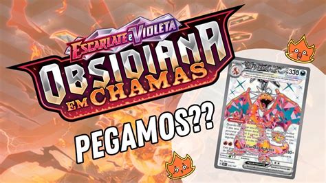 Em Busca do Lagartão Booster Box Obsidiana em Chamas osdittocujos