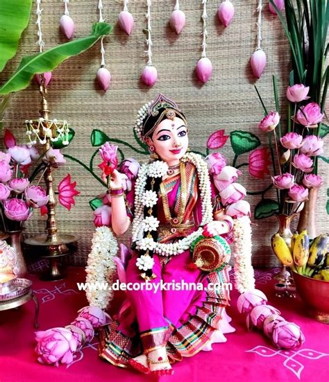 varalakshmi vratam decor inspiration  sravana masam