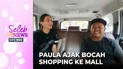 Paula Ajak Bocah Penjual Donat Shopping Baju Lebaran Seleb On News