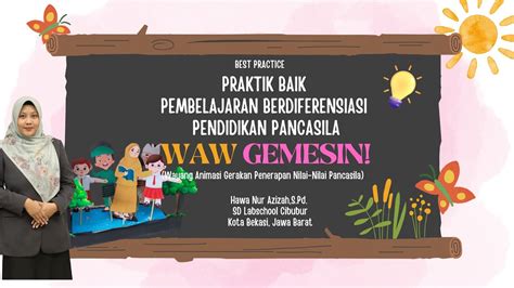 APRESIASI GTK 2023 WAW GEMESIN Pembelajaran Berdiferensiasi YouTube