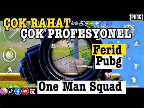 Çok rahat bir one man squad PUBG MOBİLE ONE MAN SQUAD PUBG MOBİLE