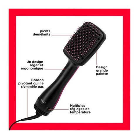 Revlon Brosse S Chante Lissante En Perfectionniste Rvdr E Pro