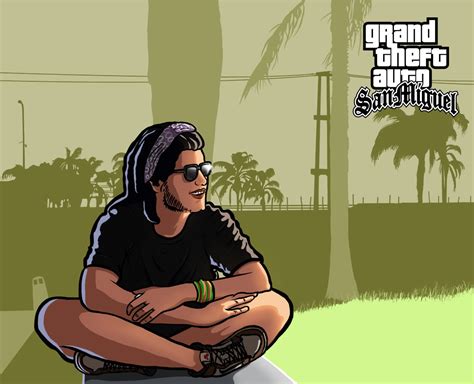 Gta San Miguel Gta San Andreas Fan Art Domestika