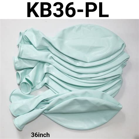 Jual Kb Pl Balon Latex Inch Cm Jumbo Doff Tebal Toska Ocean