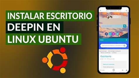 C Mo Descargar E Instalar El Escritorio Deepin En Linux Ubuntu