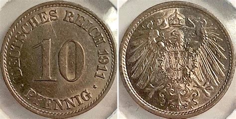 Deutschland Pfennig A F Prfr Vz Stgl Ma Shops