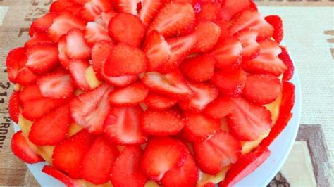 Simple Strawberry Tart Easy Strawberry Tart Recipe Strawberry Tart Cake Youtube