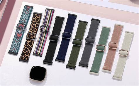 Adorve Compatible With Fitbit Versa 3 Bands Versa 4 Sense Sense 2 Bands