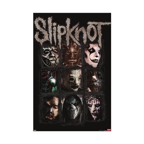 Trends International Slipknot - Masks 08 Poster