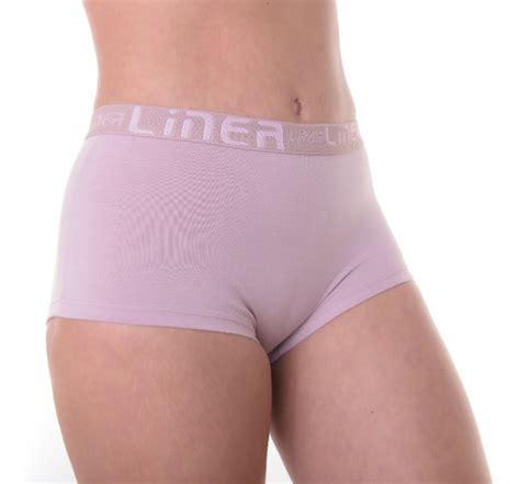 Kit Calcinhas Algodão Boxer Feminina Cós Largo Lingerie Parcelamento sem juros