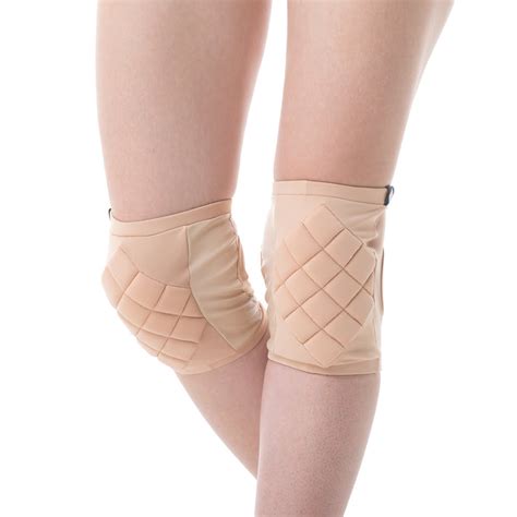 Removable Pad Inserts For Poledancerka Knee Pads NUDE INVISIBLE 01