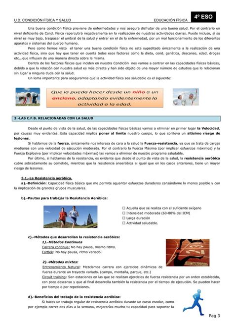 Apuntes Condicion Fisica Y Salud 4º Eso Pdf