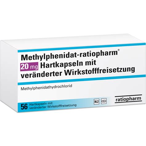 Methylphenidat Ratiopharm Mg Hartkapseln Mit Ver Nderter