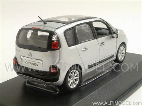 Norev Citroen C3 Picasso 2009 Aluminium Grey Metallic 1 43 Scale Model