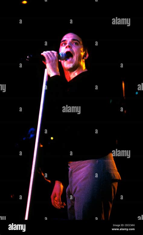 English Singer And Songwriter Robbie Williams Stock Photo Alamy