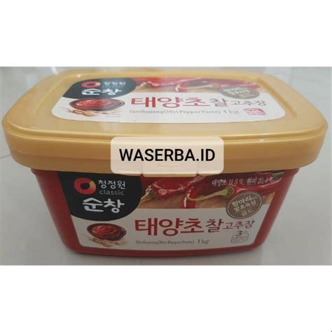 Jual Chung Jung One Gochujang Hot Pepper Paste Pasta Cabe Korea Kg Shopee Indonesia